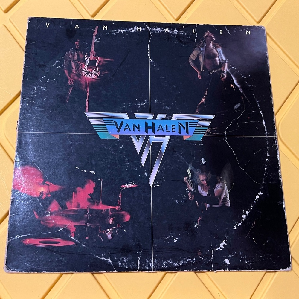 Van Halen – Van Halen LP 1978 US Warner BSK 3075 Palm Tree Label VG-/G